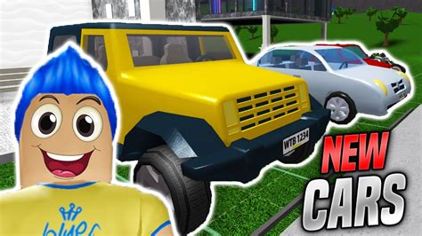 Buying Every New Car In Bloxburg Expensive Roblox Youtube