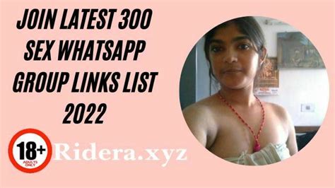 join latest 300 sex whatsapp group links list 2022