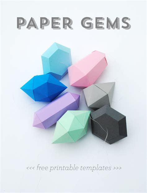 Paper Gems New Templates Mini Eco