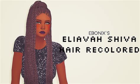 🦄 Pxelpink Ebonixsimblr‘s Eliavah Shiva Hair