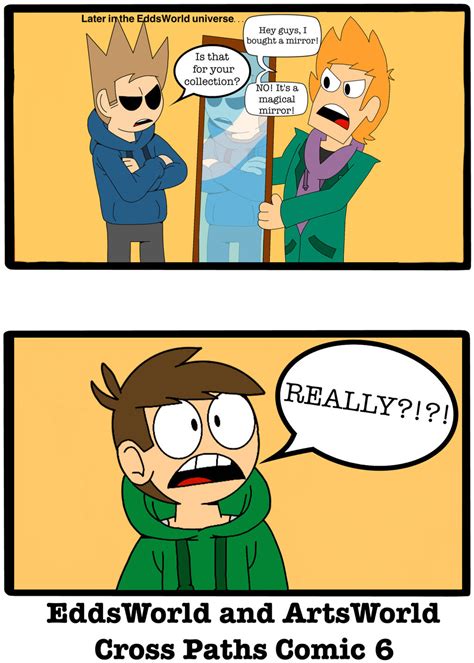 Edd And Artsworld Cross Paths Comic 6 By Adjtheartist On Deviantart