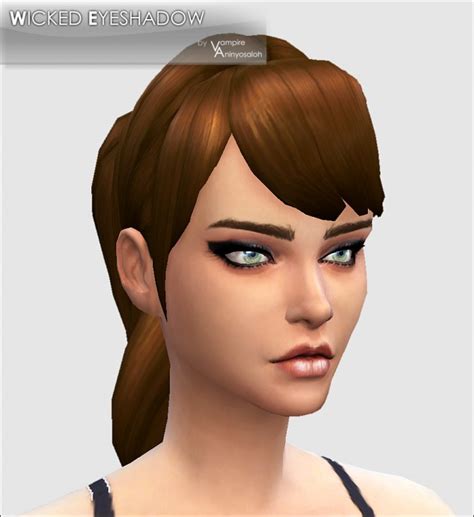 Wicked Eyeshadow By Vampire Aninyosaloh At Mod The Sims Sims 4 Updates