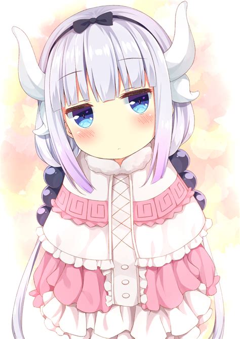 Kanna Kamui Kobayashi San Chi No Maid Dragon Mobile Wallpaper By