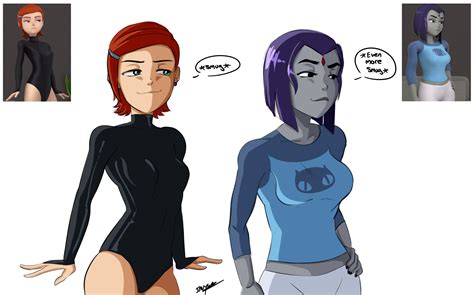 Redmoas Smug Gwen And Raven Crossover Know Your Meme