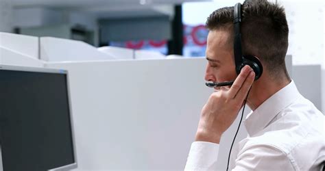 Call Center Operator Providing Client With Stock Footage Sbv 318394912