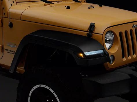 Fenders With Led Light Conversion From Jk To Jl For Jeep Wrangler Jk 2