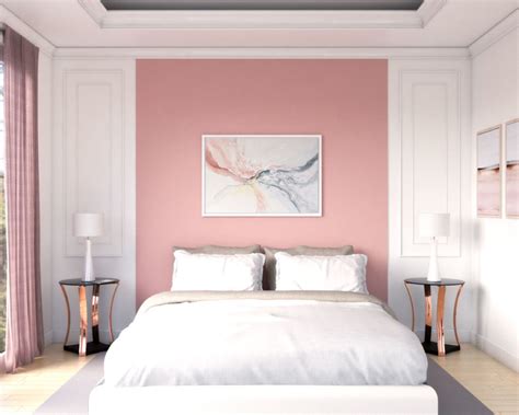 10 gorgeous pink accent wall ideas for bedroom and living room