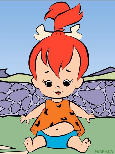 Pebbles Classic Cartoon Characters Pebbles Flintstone Favorite