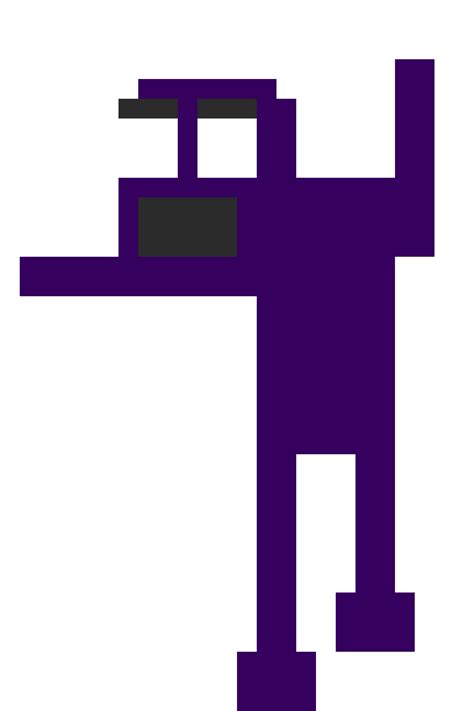 Incroyable Purple Guy Fnaf Minecraft Pixel Art Conception