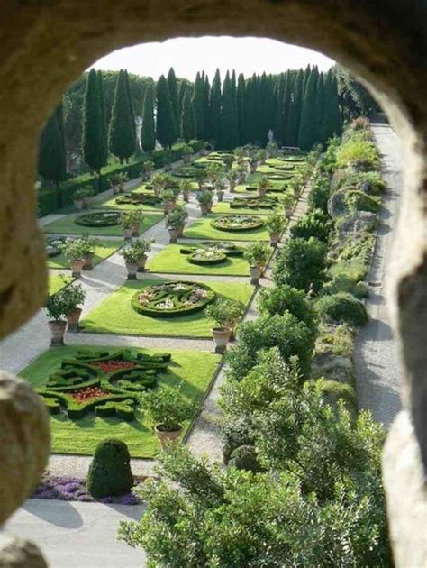 Rome Jardin Du Vatican Formal Gardens Outdoor Gardens Landscape
