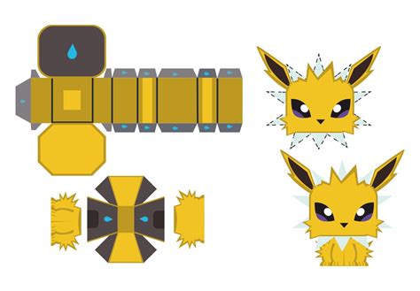 7 Best Images Of Printable Pokemon Papercraft Mudkip Easy Pokemon