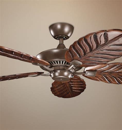 We have them for outdoor or indoor use, in sizes from small to large, and in singles or in dual motor models. Ceiling Fans | 54" Kichler Canfield Climates™ Mocha Wood ...