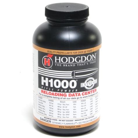 Hodgdon Powder H1000 1lb Reloading Everything