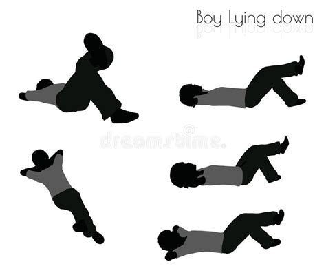 Boy Lying Down Stock Illustrations 484 Boy Lying Down Stock