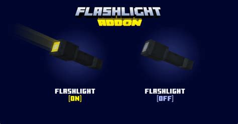 Flashlight Addon Mcpe 1minecraft
