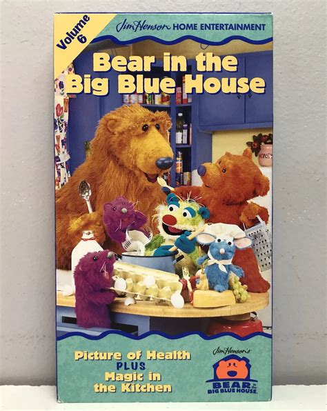 Mavin Nick Jr Bear In The Big Blue House Vhs Video Tape Picture Of