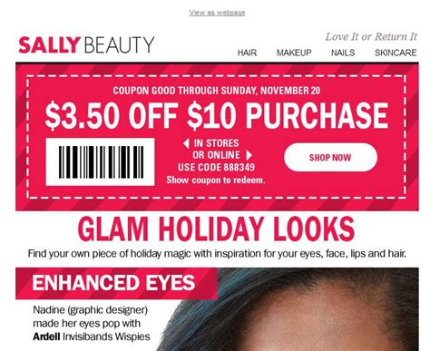 Sally Beauty Coupon: Save $3.50 When You Spend $10+ In ...
