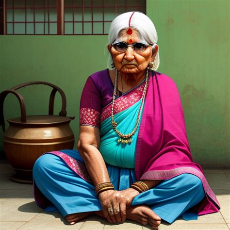 Convert Photo Indian Granny Big