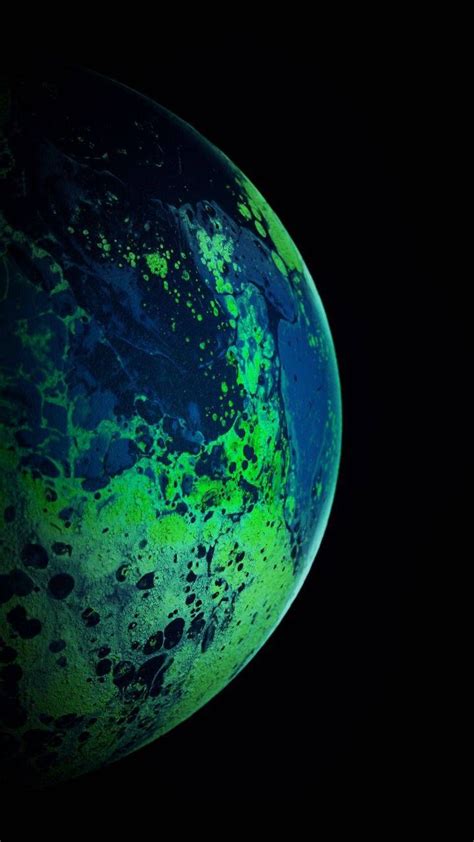 Iphone Green Planet Wallpapers Wallpaper Cave