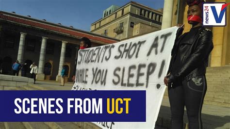 Watch Fees Protests Continue At Uct Following Overnight Clashes Youtube