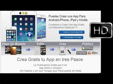 App maker creates both android and iphone apps. App The App Maker: para crear apps para iPhone, iPad ...