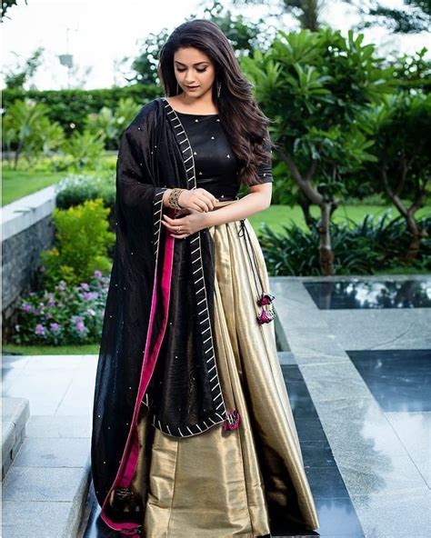Keerthi Suresh Kerala Saree Blouse Designs Indian Designer Outfits