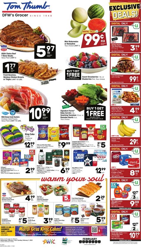 Tom Thumb Weekly 71923 72523 Ad Preview
