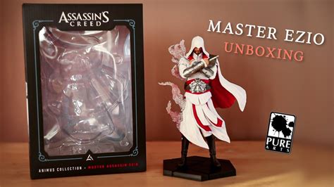 Master Ezio Animus Statue By Pure Arts Unboxing Review YouTube