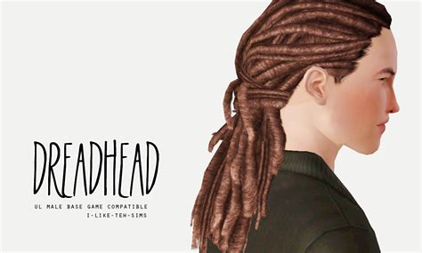 I Like Teh Sims “ Dread Head Male Ul Dreads For Base Game Since A