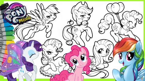 Mewarnai kuda poni my little pony harmony coloring pages 30 minutes compilation. Mewarnai Kuda Poni My Little Pony Coloring Book Pages - YouTube