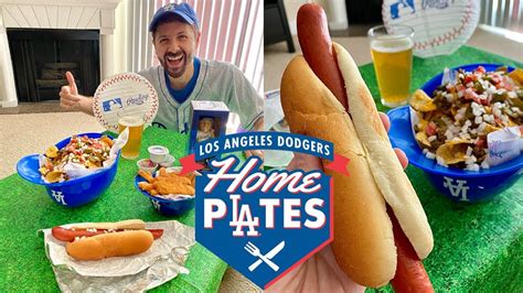 Dodger Stadium Food At Home Postmates Dodgers Home Plates Youtube