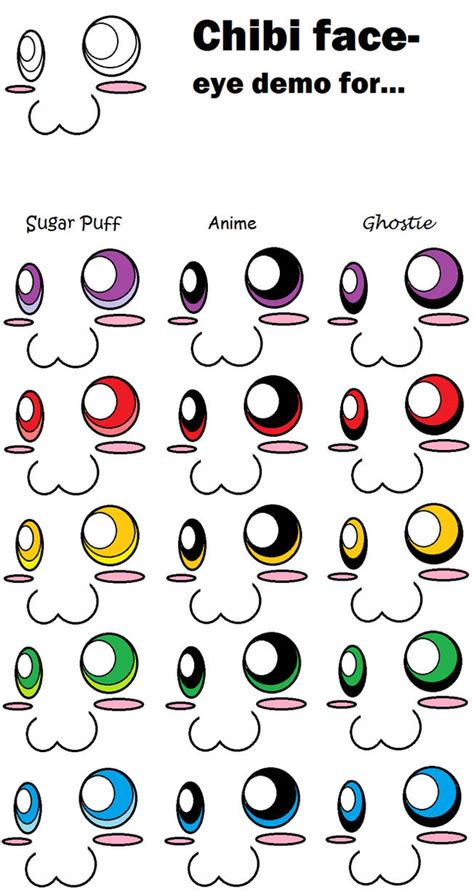 Chibi Eyes 3 By Mariaxmagicxbubble On Deviantart