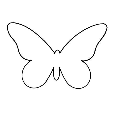 Butterfly Outline Printable Clipart Best