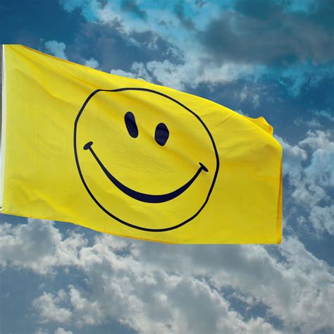 Smiley Flag High Resolution Images White Clouds Wales England Phone