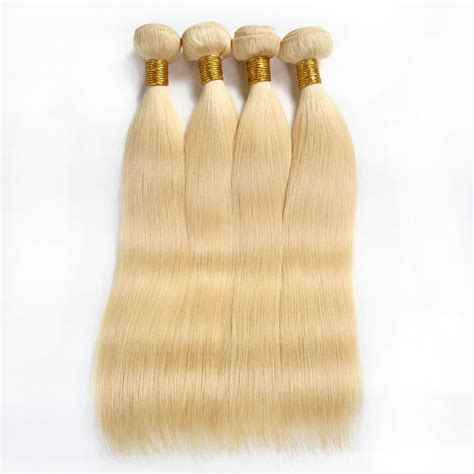 613 Honey Blonde Hair 4 Bundles 100 Human Straight Hair Weaves Yolissa Hair