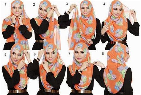 Hijab tutorial 2018, 10 styles simple cara pakai tudung shawl gaya comel terbaru. Cara Pakai Shawl: Cara Pakai Shawl