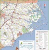 North Carolina Coast Map Cities | Cities And Towns Map