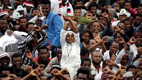 Photos Ethiopias Oromos Celebrate Protest Mourn At Irreecha 2017