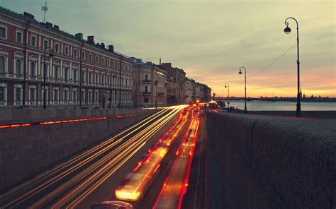 Cityscapes Russia Buildings Roads Saint Petersburg Cities