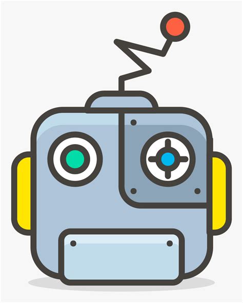 Cartoonclip Charactergraphicsrobot Robot Face Clipart Hd Png
