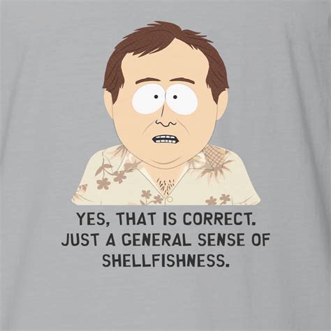 South Park Clyde Donovan Shellfishness Adult Short Sleeve T Shirt