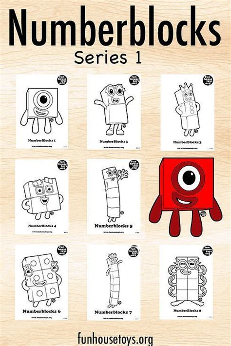 Numberblocks Activities Math For Kids Activities Train Coloring Pages