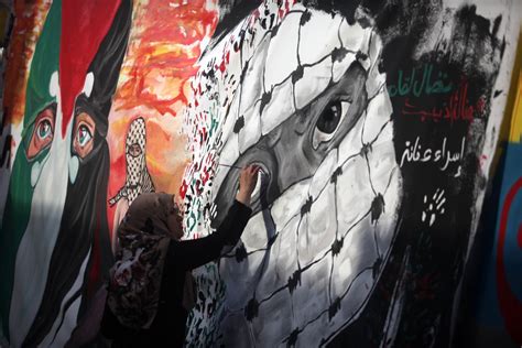 Gaza Refugee Camp Art Project In Pictures Art And Design The Guardian