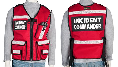 Incident Command Vest The Vest Guy