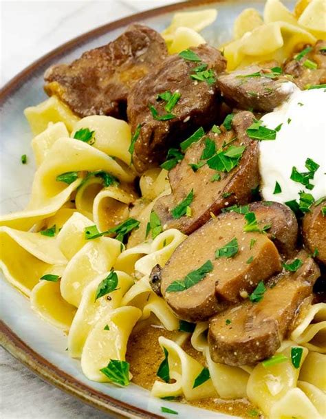 Slow Cooker Beef Stroganoff Recipe From Scratch SAVOR With Jennifer