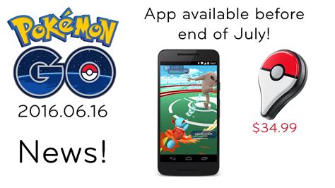 The release date for pokemon go for android and ios in india and other countries has been pushed back. Pokemon GO Release Date Before July 31st Announced At E3 ...