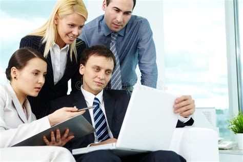Discussing Plan Stock Photo Image Of Corporate Businesswomen 21347598