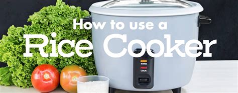 How To Cook Rice And More In A Rice Cooker