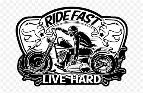 Harleydavidson Harley Motorcycle Biker Ride Fast Live Hard Emoji