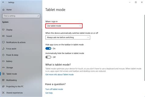 How To Enable Tablet Mode On Windows 10 • Pureinfotech